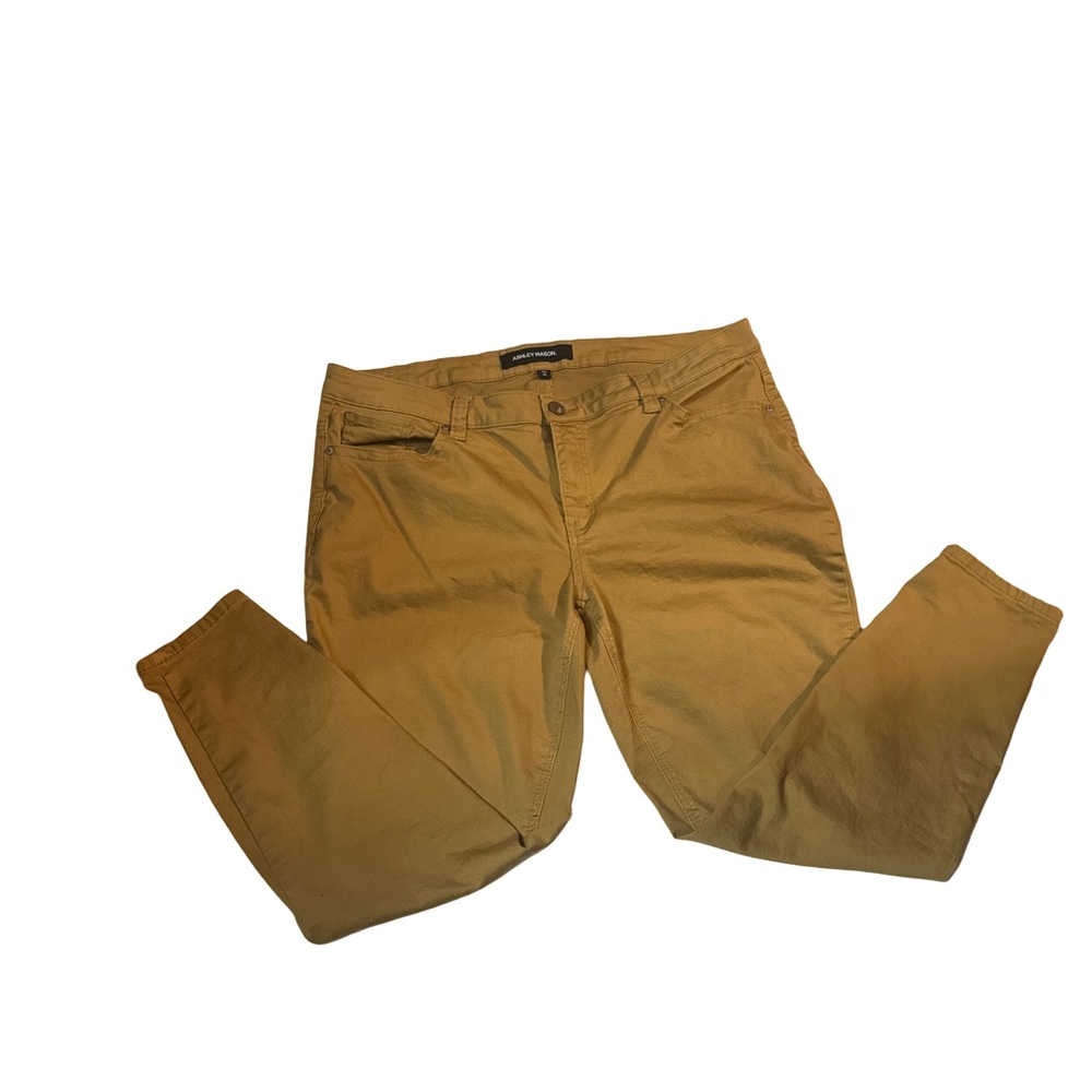 Ashley Mason Classic Khaki Trousers